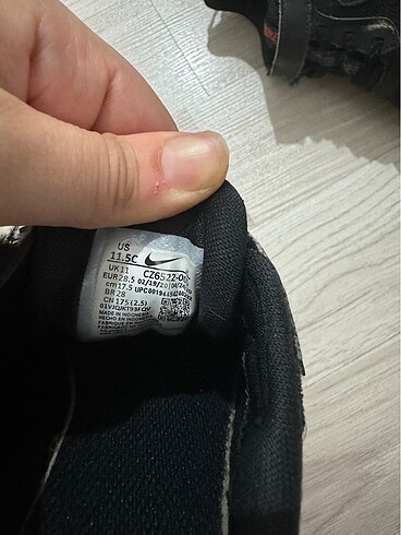 28 Beden siyah Renk Nike çocuk spor ayakkabı