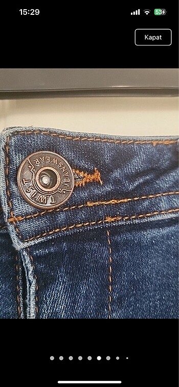 Twist jean pantolon
