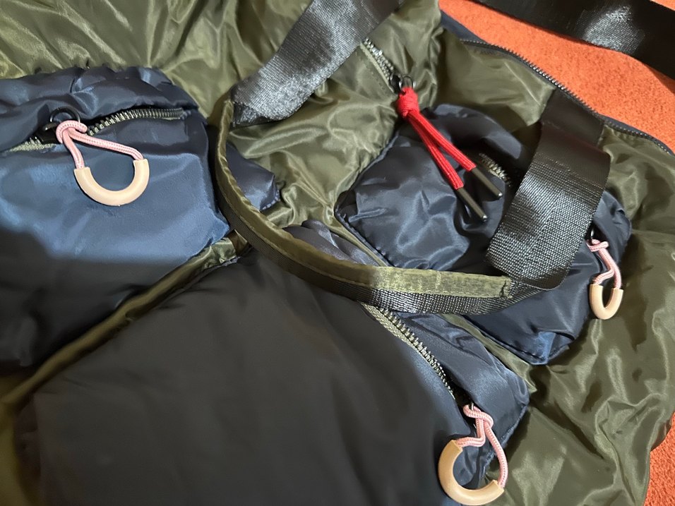 Stradivarius Fermuarlı Yeşil Kadın El Çantası - Görsel 5