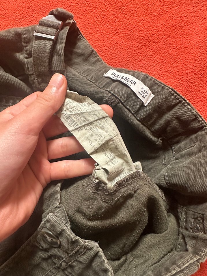 Pull bear cargo jean - Görsel 3