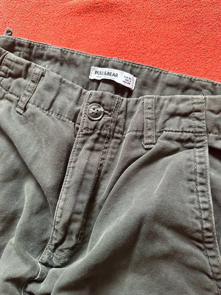 Pull bear cargo jean - Görsel 2