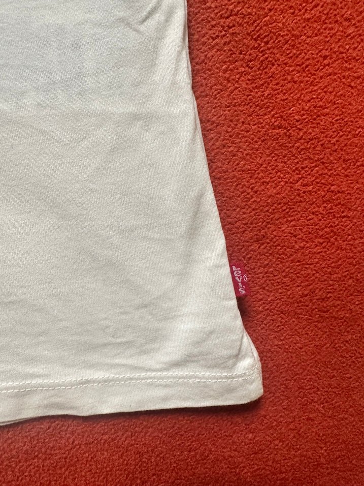 Levi's Beyaz Baskılı Kısa Kollu Tişört - Görsel 3