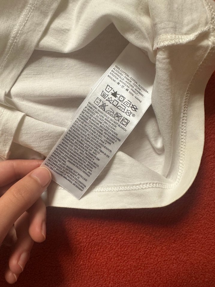 Levi's Beyaz Baskılı Kısa Kollu Tişört - Görsel 4