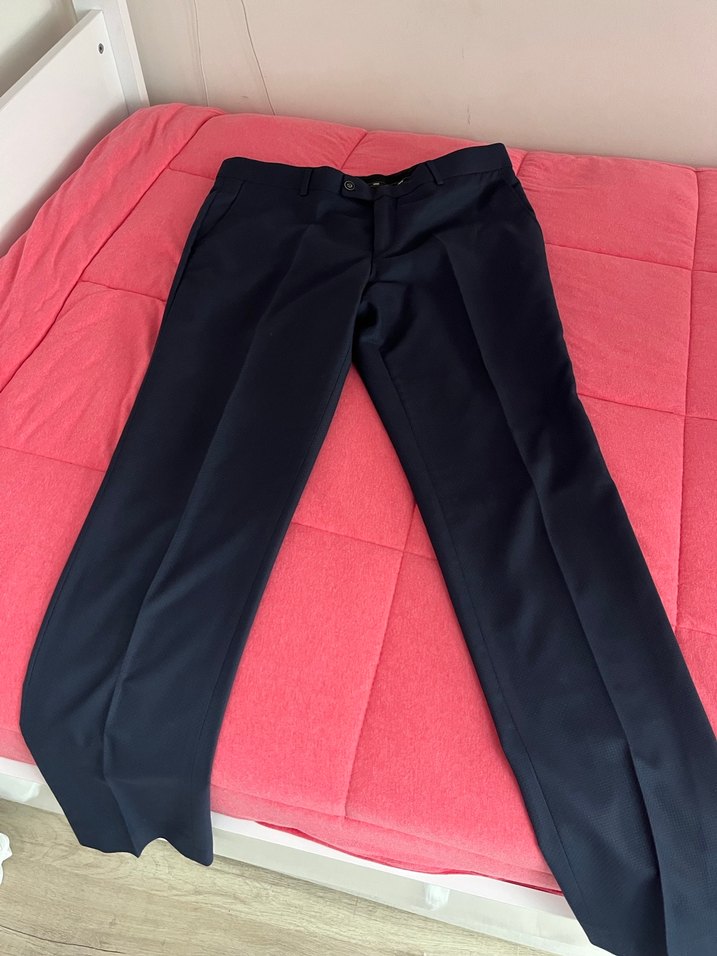 Kareli Erkek Takım Elbise - Regular Fit - Görsel 3