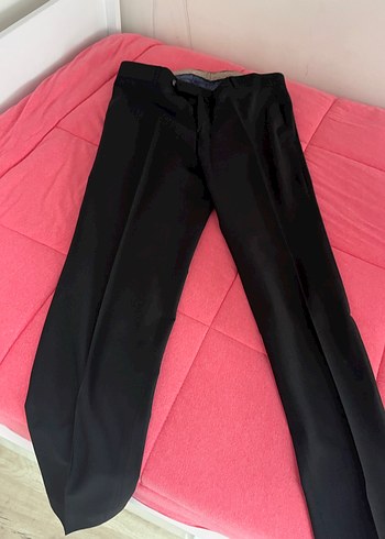 Koyu Mavi Düğmeli Erkek Takım Elbise - Görsel 2