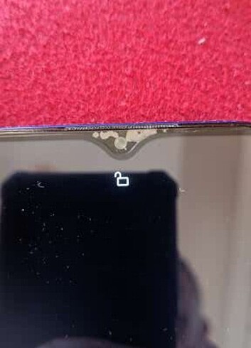 Beden Renk Note 8 pro Türkiye cihazı arka kapak çatlak ve ön kamera tarafın