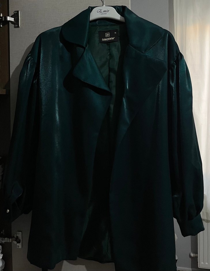 Kemerli Kadın Ceket - Görsel 3