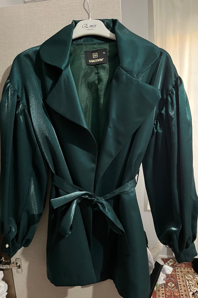 Kemerli Kadın Ceket - Görsel 5