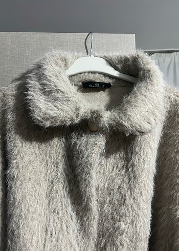 Kürk Detaylı Kadın Panço - Görsel 6