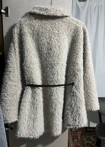 Kürk Detaylı Kadın Panço - Görsel 7