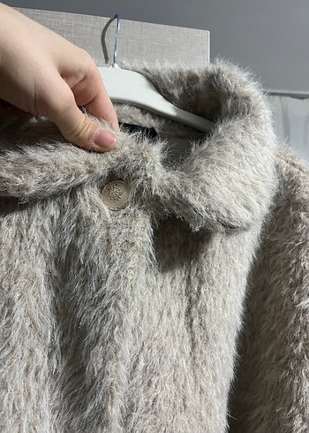 Kürk Detaylı Kadın Panço - Görsel 5