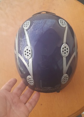 KAYAK SNOWBOARD Kaski   ve gozluk defosuz 51 cm ye kadar ayarli. - Görsel 5