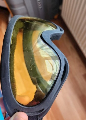 KAYAK SNOWBOARD Kaski   ve gozluk defosuz 51 cm ye kadar ayarli. - Görsel 11