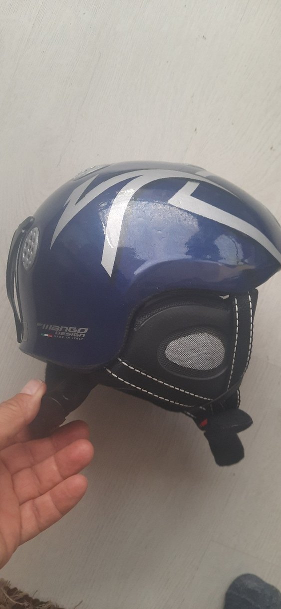 KAYAK SNOWBOARD Kaski   ve gozluk defosuz 51 cm ye kadar ayarli. - Görsel 3