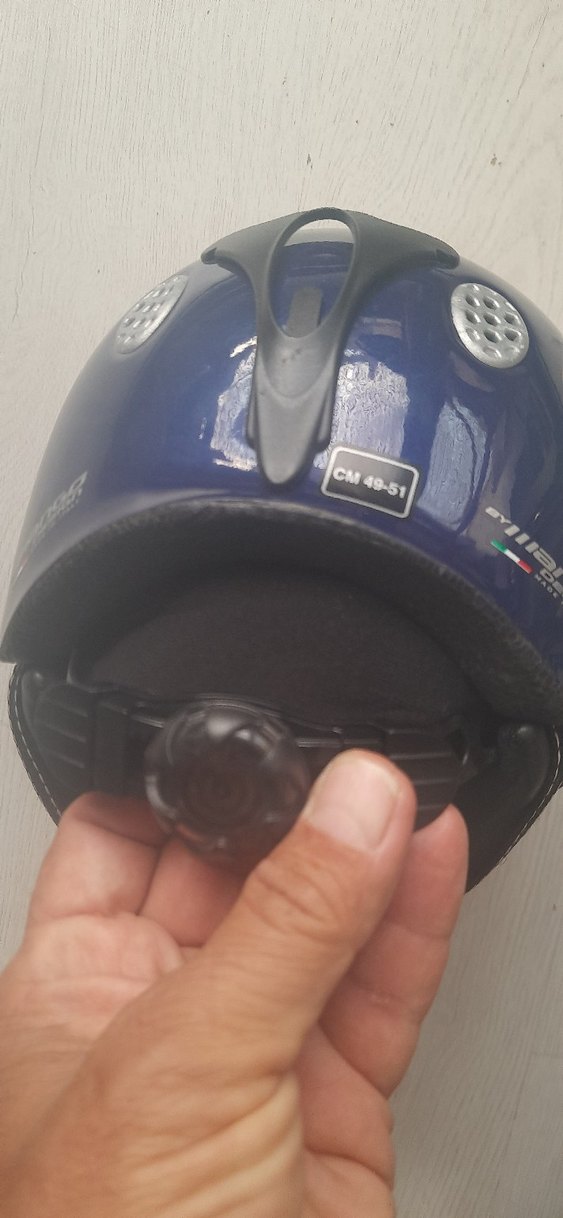 KAYAK SNOWBOARD Kaski   ve gozluk defosuz 51 cm ye kadar ayarli. - Görsel 4