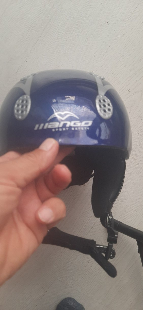 KAYAK SNOWBOARD Kaski   ve gozluk defosuz 51 cm ye kadar ayarli. - Görsel 2