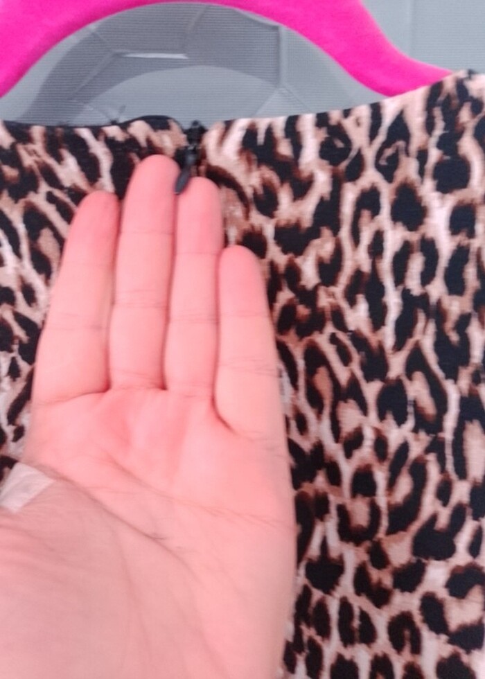 Leopar elbise - Görsel 3