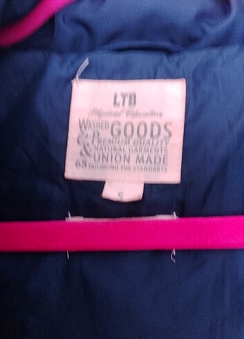 Lacivert peluş kapşonlu mont - Görsel 5