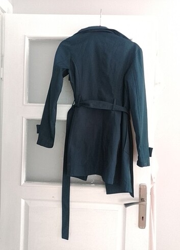 Trençkot lacivert - Görsel 2