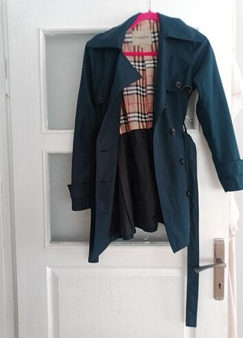 Trençkot lacivert - Görsel 3