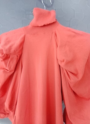 Çok şık balon kol elbise  - Görsel 2