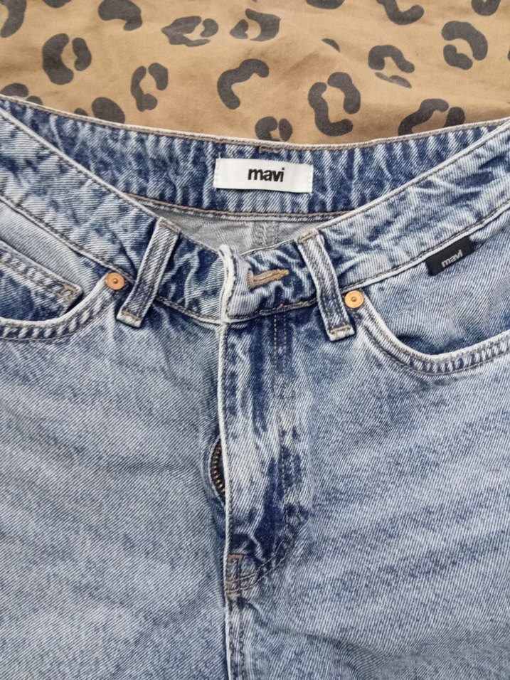 Mavi marka Mini Kot Şort - Görsel 2