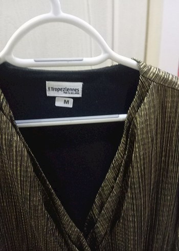 V Yaka Pilili Kisa Kadın Abiye Elbise - Görsel 4