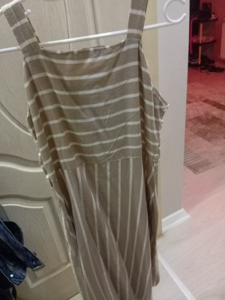 keten yazlık elbise - Görsel 3