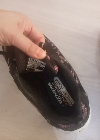 Mor Yılan Desenli Spor Ayakkabı Orjinal Skechers - Görsel 4