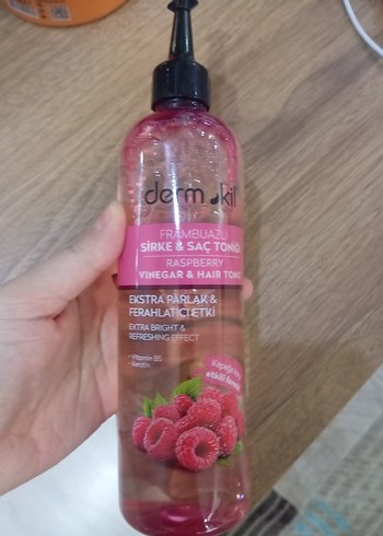 Frambuazlı Sirke & Saç Toniği - Görsel 3