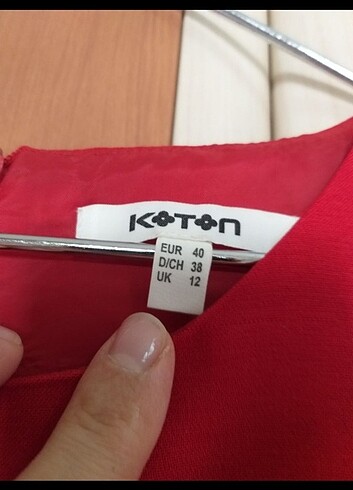 KOTON marka kisa elbise 