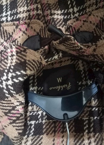 Kahverengi Ekose Desenli Kaban - Görsel 13