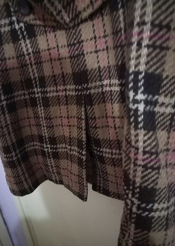 Kahverengi Ekose Desenli Kaban - Görsel 5