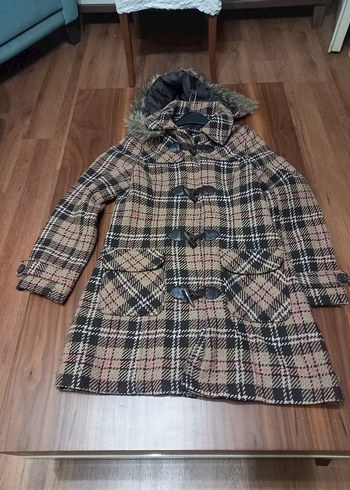 Kahverengi Ekose Desenli Kaban - Görsel 10