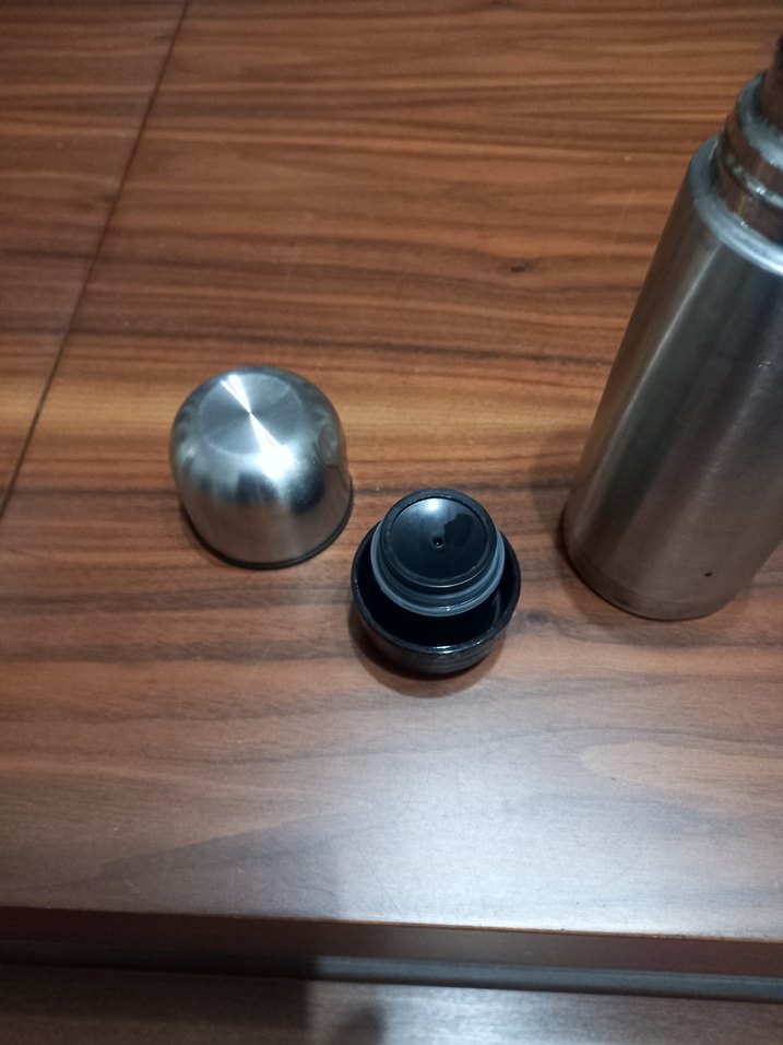 decathlon çelik termos - Görsel 3