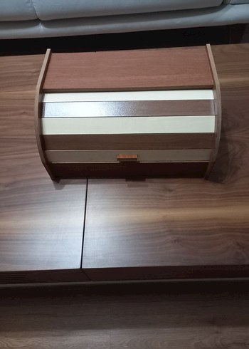 ahşap ekmeklik saklama kutusu