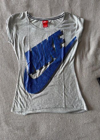 Nike Gri Melanj Spor Tisort