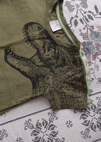 H&M Erkek Çocuk Baskılı Kısa Kollu Tişört