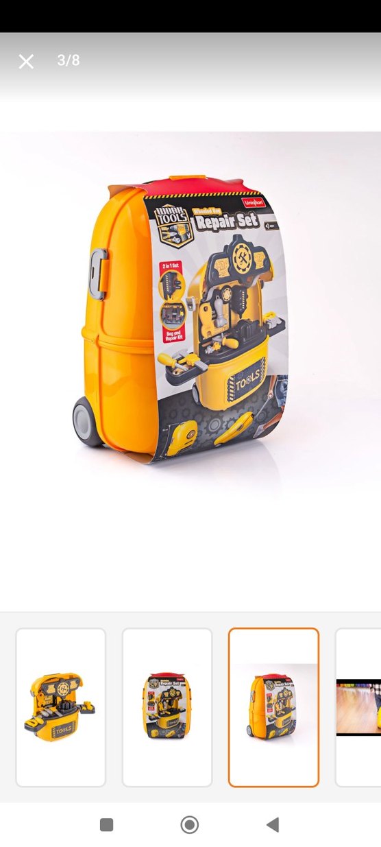 Sarı Tekerlekli Tamir Aletleri Seti - Görsel 2