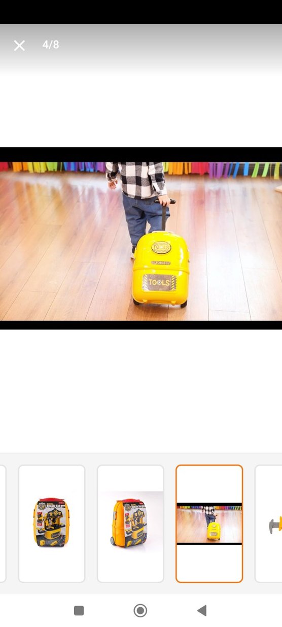 Sarı Tekerlekli Tamir Aletleri Seti - Görsel 3