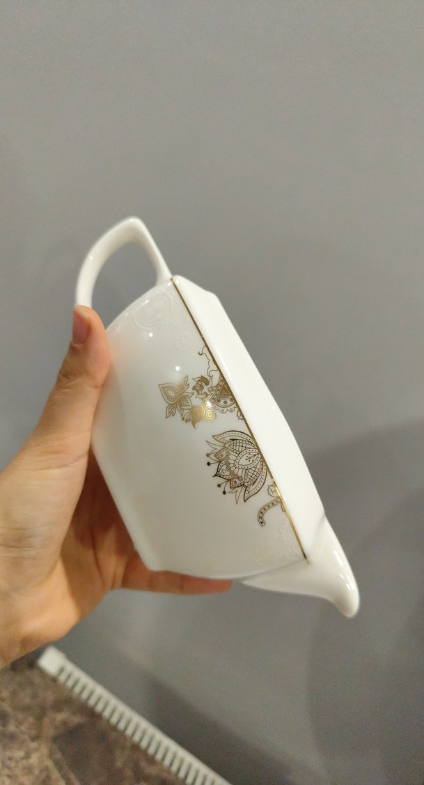 Beyaz Seramik sosluk yagdanlik - Görsel 3