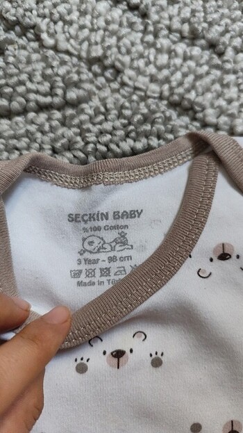 1,5 Yaş Beden Bebek çıtçıtlı badi 