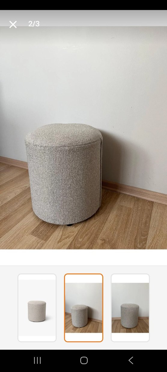 silindir puf - Görsel 2