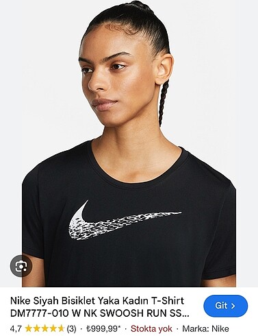 nike orijinal tişört siyah