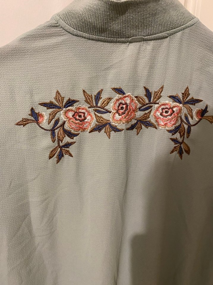 Kadın Fermuarlı Uzun Kollu Ceket - Görsel 4