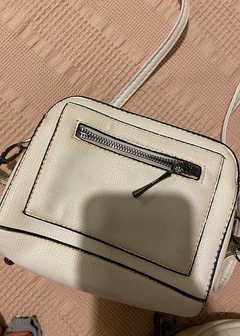 Beyaz Kadın Çanta - 2 çanta fiyatıdır - Görsel 6