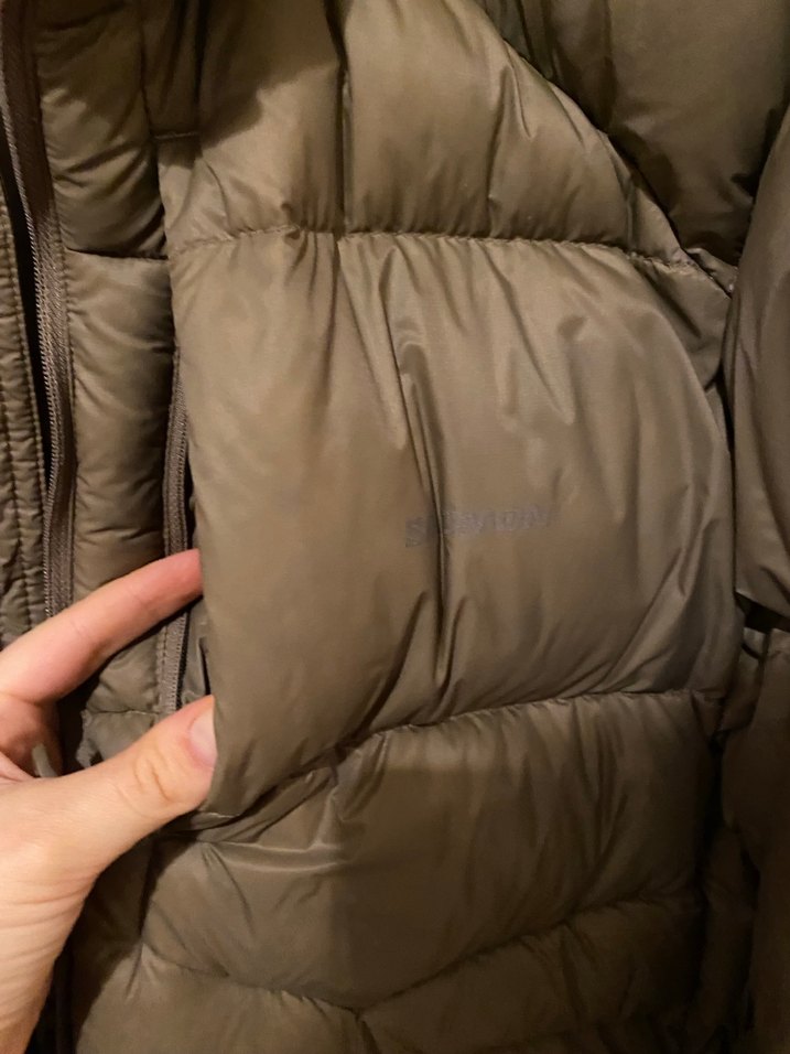 SALOMON orj şişme mont - Görsel 3