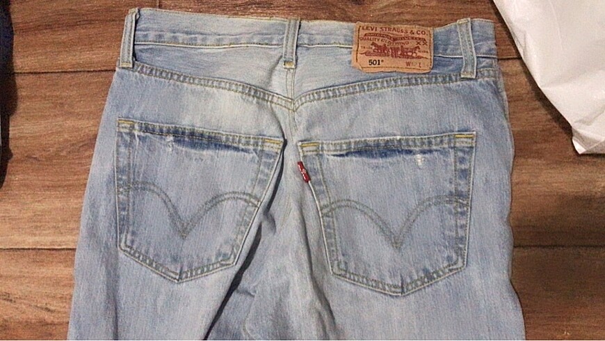 31 Beden mavi Renk levis pantolon vintage