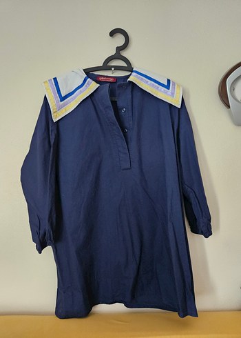 Nillush Vintage Denizci Elbisesi