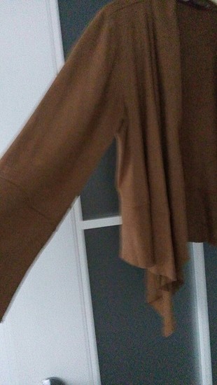 xl Beden kahverengi Renk şık ceket
